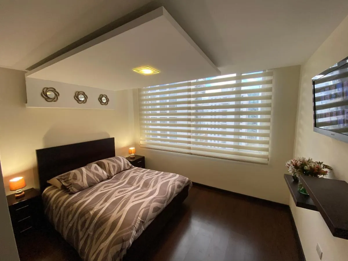 Suite Ejecutiva, Parque La Carolina, Excelente Ubicacion Quito 0*,  Ekvador